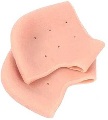 YS Traders Heel Protector Socks Heel Support(Pink)