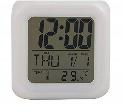 RHONNIUM Digital Multicolor Clock