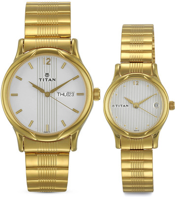 Titan nh2539km01 raga watch hotsell