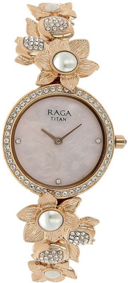 Titan NM95043WM01 Raga Analog Watch - For Women