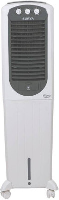 Surya WAVE 50 L Tower Air Cooler(White, 50 Litres)