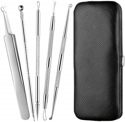 

Foolzy Stainless Steel Blackhead Remover Needle(Pack of 5)