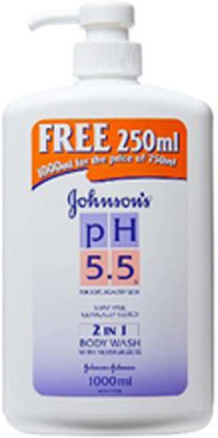 

Johnson's Ph 5.5 2 in 1 Body Wash With Moisturizers(1000 ml)