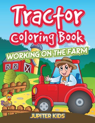 Tractor Coloring Book(English, Paperback, Jupiter Kids)