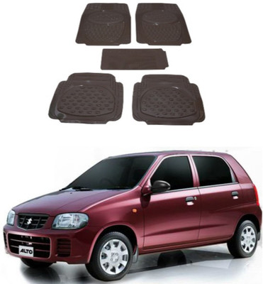 Autoxygen Rubber Standard Mat For  Maruti Suzuki Alto(Beige)