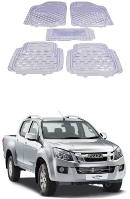 Autoxygen Rubber Standard Mat For  Isuzu DMAX(White)