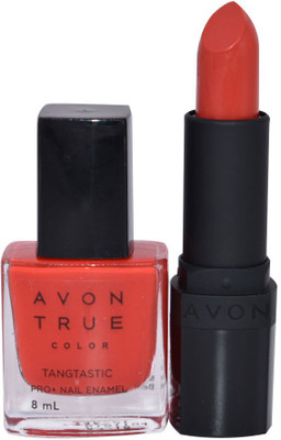 

Avon Perfectly Matte Lipstick & Pro+ Nail Enamel(Set of 2)