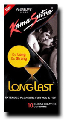 KamaSutra Long Last Condom Condom(12S)