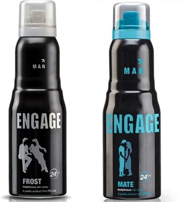 

Engage Frost & Mate Deodorant Spray - For Men(300 ml, Pack of 2)