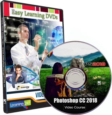 

Easylearning Photoshop CC 2018 Video Training Tutorial Course(DVD)