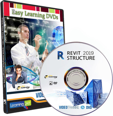 

Easylearning Revit Structure 2019 Video Training Tutorial Course (Imperial) & Projects(DVD)