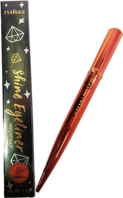 

Maliao Origneal Pen Waterproof Shaine Eyeliner(Rose Gold) 1.2 ml(Rose Gold)