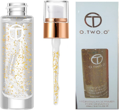 

O.TWO.O Professional 24k Rose Gold Elixir Makeup Primer Anti-Aging Moisturizer Face Care Essential Oil Makeup Base, Weightless and Invisible Anti Aging Formula(20 ml)