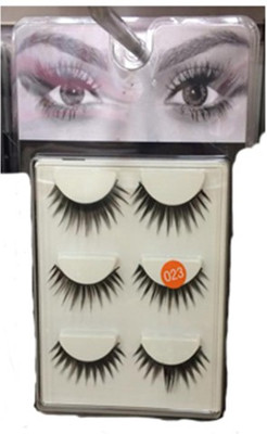 

Blushia Long Stay Reusable 3 Pairs Eye Lash(Pack of 3)