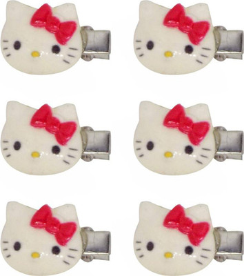 

Confidence at Design Baby Hair Clips, Hair Accessories For Kids Girls, Set Of 6, Multicolor Hair Clip, Tic Tac Clip(Multicolor)
