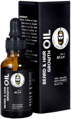 

The Golden Beard Beard And Hair Growth Oil for Men Hair Oil(30 ml)