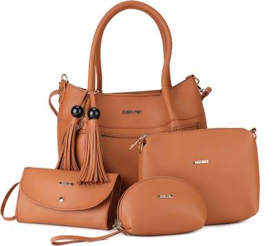 CARA MIA Women Brown Hand held Bag Price History