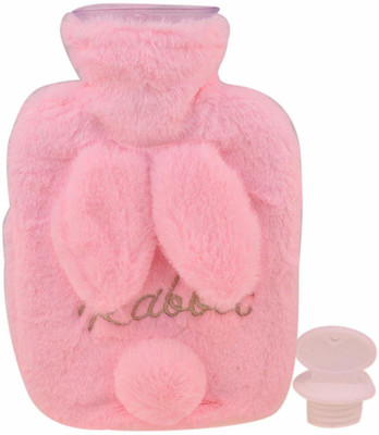 

ZEVORA Light Pink Color Bunny Hot Water Bag/Bottle Leak Proof, Pain Relief (20x16 Cm) Non Electrical 1000 L Hot Water Bag(Light Pink)