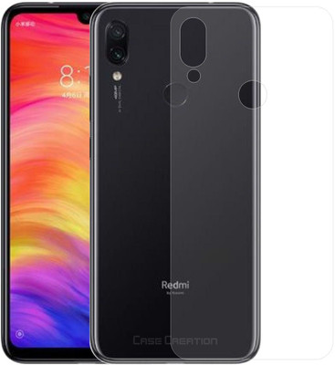 CASE CREATION Xiaomi Redmi Note 6 Mobile Skin(3D Real Transparent Skin Glossy Finish)