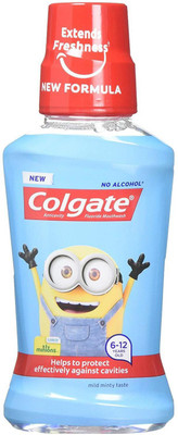 

Colgate Anticavity Mouthwash (6-12y) - Minions Mild Minty(250 ml)