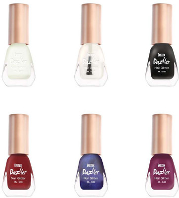 

Eyetex Dazller Nail Polish (Pack of 6) Multicolor(Pack of 6)
