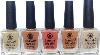 

beauty needs BNC-NP-005,NP-006,NP-021,NP-022,NP-024 Nude, Light Brown, Nude Brown, Nude Shimmer, Light Nude(Pack of 5)