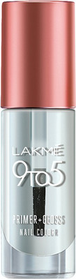 Lakme 9 to 5 Primer + Gloss Nail Color Top Coat