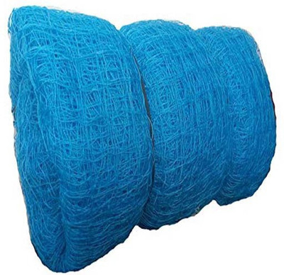 EmmEmm Premium 100x10 Feet Cricket Barrier Practice Net With Full Roof Cricket Net(Blue)