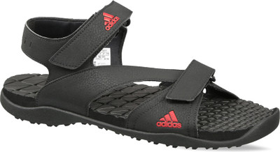 ADIDAS Men CBLACK/SCARLE/CBLACK Sandals