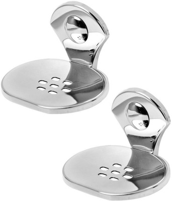 

AryamEnterprise Premium Stainless Steel Single Square Soap Dish / Soap Holder / Soap Stand(Silver)