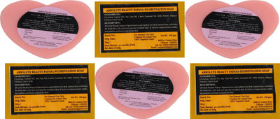 

Absolute Beauty ACTIVATED ROSE AND PAPAYA PIGMENTATION BATH SOAP COMBO 4(600 g, Pack of 6)