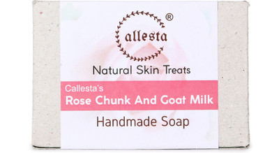 

Callesta Goat Milk and Rose Chunk Soap(100 g)