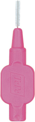 

TePe Interdental Brush with Cap 0.4mm Pink Color Pack of 25 Medium Toothbrush(Pack of 25)