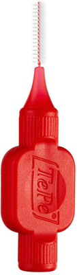 

TePe Interdental Brush with Cap 0.5mm Red Color Pack of 25 Medium Toothbrush(Pack of 25)