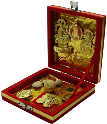 Creative Terry Shree Kuber Dhan Laxmi Varsha Yantra for Pooja for Health, Wealth, Power, Money, Success, Good Luck and Prosperity Brass Yantra Brass Yantra(Pack of 1)