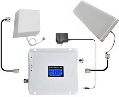 3AN Telecom 900mhz 1800mhz 2100mhz cell phone signal booster for 2G 3G 4G Antenna  Amplifier - buy at the price of $229.49 in flipkart.com | imall.com