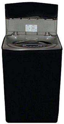 KingMatters Top Loading Washing Machine  Cover  (Black)
