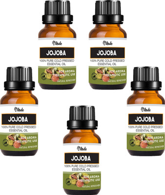 VIHADO Pure Herbal Jojoba Essential Oil (25 ml) (Pack of 5)(25 ml)