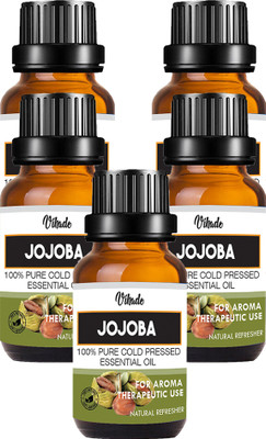 

VIHADO Jojoba Cold Pressed Carrier Oil 100% Pure Natural & Therapeutic Grade(20 ml)