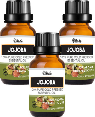 VIHADO Pure Herbal Jojoba Essential Oil (20 ml) (Pack of 3)(20 ml)