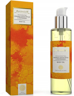 

Ananda Invigorating Orange, Eucalyptus & Peppermint Body Oil, 200ml(200 ml)