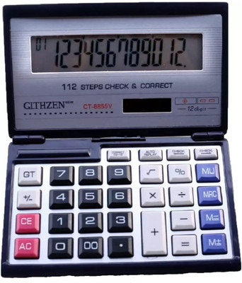 CT CT-8855V FOLDING CALCULATOR Basic  Calculator(12 Digit)