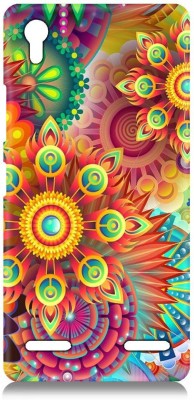 Smutty Back Cover for Lenovo A6000 - Rangoli Print(Multicolor, Hard Case, Pack of: 1)