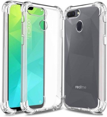 Akhirah Back Cover for Realme U1(Transparent, Silicon)