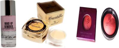 

Half N Half -teracota blusher primer concealer makeup remover(F-39,PC-01,MR-01)(Set of 3)