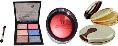 

Half N Half compact, blusher and eye shadow 6*1(F-39,CP-03,ES-02)(Set of 3)