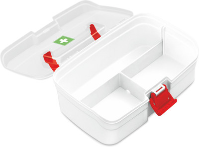 MILTON Plastic Utility Container  - 1000 ml(Red, White)