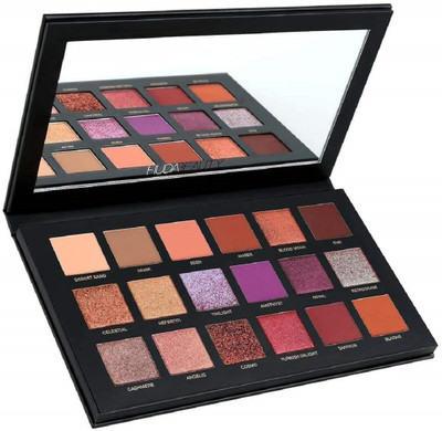 Balaji Huda Beauty EYESHADOW PALETTE 100 g(Black)