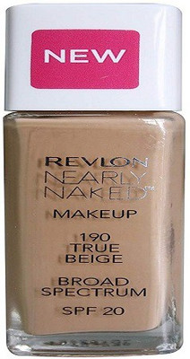 

Revlon Nearly Naked Make Up Spf 20 Foundation(190 True Beige)