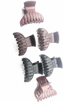 

Baba Fashions Women Daily Wear Girls Accessories And Half Pony Tail Clutches . Set Of 6 Pics Hair Accessory Set(Multicolor)